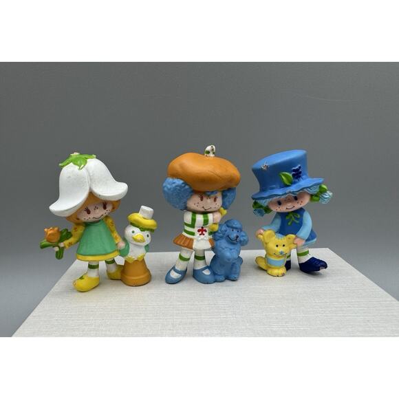 Crepe Suzette Mint Tulip Blueberry Muffin Shortcake Series Miniature Set 3 - Picture 1 of 10